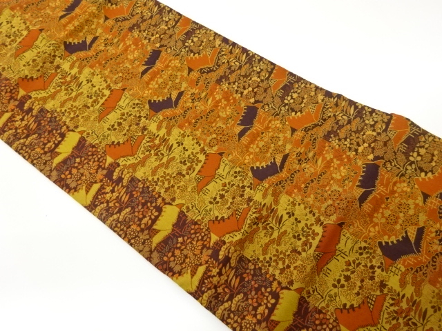 JAPANESE NAGOYA OBI / WOVEN PINE